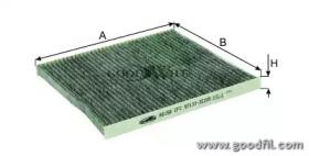 Goodwill AG 156/2 CFC Фільтр салону