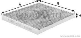 Goodwill AG 177 CFC Фільтр салону Goodwill AG 177 CFC Фільтр салону