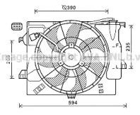 Ava HY7546 Fan and motor assy Ava HY7546 Fan and motor assy