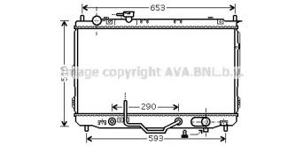Ava KA2096 Радіатор Ava KA2096 Радіатор
