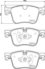 Textar 2583401 Brake pads Textar 2583401 Brake pads