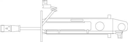 Kawe WS0236A Датчик зносу