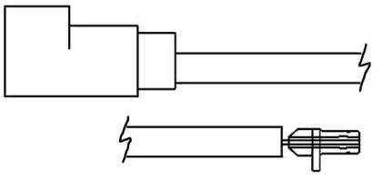 Kawe WS0257A Датчик износа тормозных колодок Kawe WS0257A Датчик износа тормозных колодок