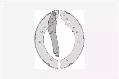 MGA K625744 Комплект колодок циліндрів і пружин барабанного гальма