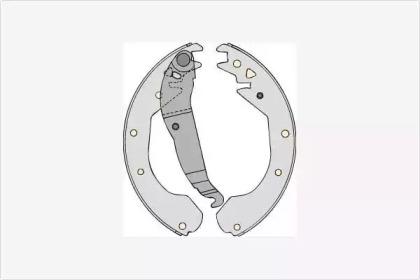 MGA K630518 Szczeki hamulcowe superkit MGA K630518 Szczeki hamulcowe superkit