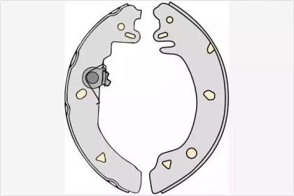 MGA K642495 Szczeki hamulcowe superkit MGA K642495 Szczeki hamulcowe superkit