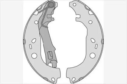 MGA M843 Brake pads MGA M843 Brake pads