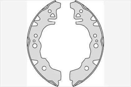 MGA M882 Колодки тормозные MGA M882 Колодки тормозные