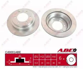 ABE C49001ABE Brake disc