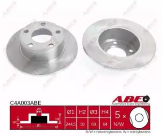 ABE C4A003ABE Brake disc
