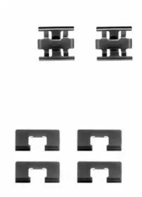 Textar 82048500 Spring set disc brake