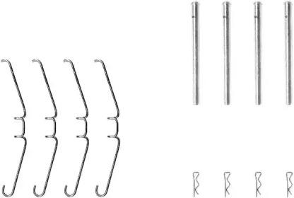 Textar 82051200 Spring set disc brake Textar 82051200 Spring set disc brake