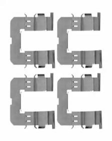 Textar 82505300 Комплект монтажный дисковых тормозных колодок Textar 82505300 Комплект монтажный дисковых тормозных колодок