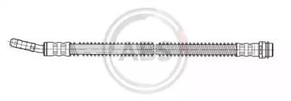 A.B.S. SL 6129 Шланг гальмівний A.B.S. SL 6129 Шланг гальмівний