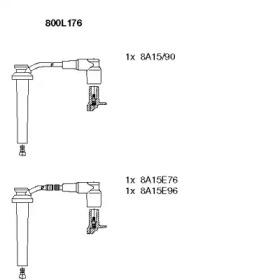 Bremi 800L176 Zuendkabel Bremi 800L176 Zuendkabel