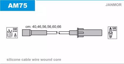 Janmor AM75 Zuendkabel Janmor AM75 Zuendkabel