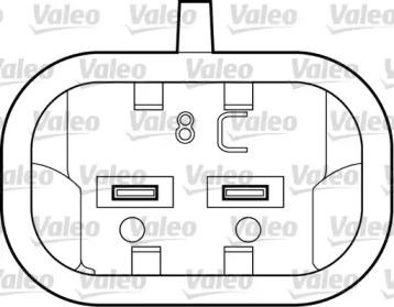 Valeo 851086 Regulator assy door window