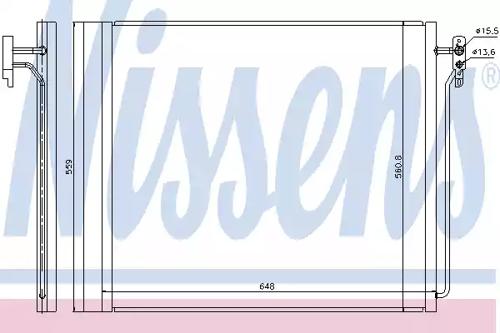 Nissens 940343 Конденсер Nissens 940343 Конденсер