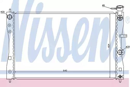 Nissens 68183 Радіатор