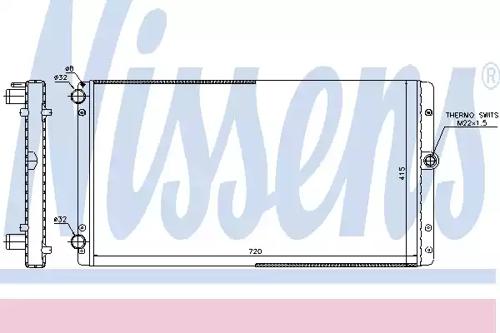 Nissens 65301 Радіатор