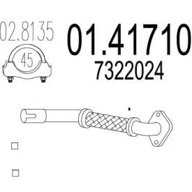 MTS 01.41710 Exhaust pipe