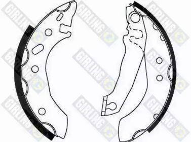 Girling 5162531 Колодки гальмівні Girling 5162531 Колодки гальмівні