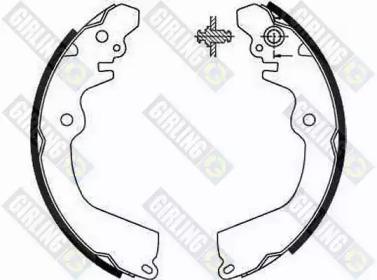 Girling 5186669 Колодки тормозные Girling 5186669 Колодки тормозные