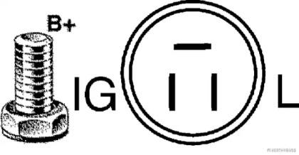 Jakoparts J5118004 Генератор