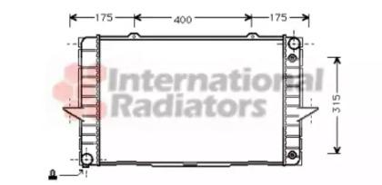 Van Wezel 59002092 Радіатор Van Wezel 59002092 Радіатор