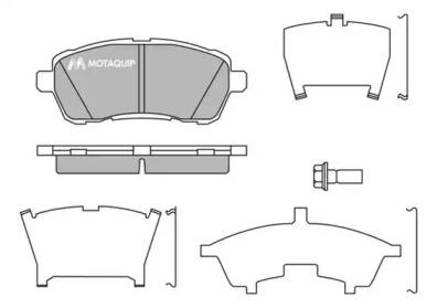 Motaquip LVXL1370 Brake pads Motaquip LVXL1370 Brake pads