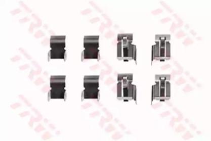 TRW PFK218 Комплект монтажный дисковых тормозных колодок TRW PFK218 Комплект монтажный дисковых тормозных колодок
