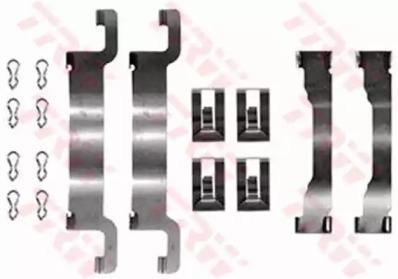TRW PFK378 Spring set disc brake