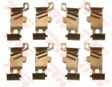 TRW PFK421 Монтажний комплект гальмівних колодок TRW PFK421 Монтажний комплект гальмівних колодок