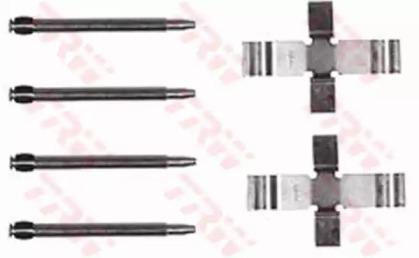 TRW PFK52 Монтажний комплект гальмівних колодок TRW PFK52 Монтажний комплект гальмівних колодок