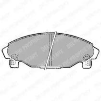 Delphi LP1064 Колодки гальмівні