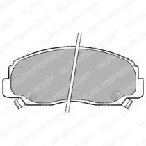 Delphi LP1080 Колодки гальмівні