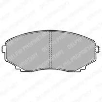 Delphi LP1095 Brake pads Delphi LP1095 Brake pads