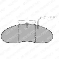 Delphi LP1200 Колодки гальмівні