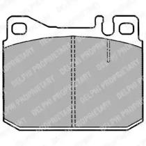 Delphi LP1208 Колодки тормозные Delphi LP1208 Колодки тормозные