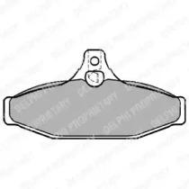 Delphi LP1267 Колодки гальмівні