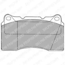 Delphi LP1422 Колодки гальмівні