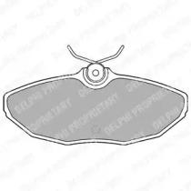 Delphi LP1505 Колодки гальмівні Delphi LP1505 Колодки гальмівні