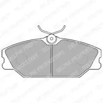 Delphi LP1524 Колодки гальмівні Delphi LP1524 Колодки гальмівні