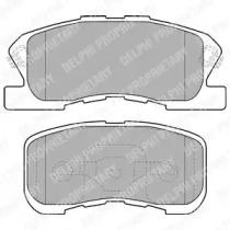 Delphi LP1551 Brake pads Delphi LP1551 Brake pads