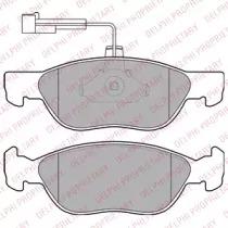 Delphi LP1586 Колодки гальмівні Delphi LP1586 Колодки гальмівні