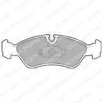 Delphi LP1605 Колодки гальмівні Delphi LP1605 Колодки гальмівні