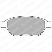 Delphi LP1653 Колодки гальмівні Delphi LP1653 Колодки гальмівні