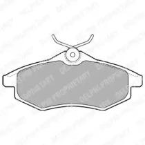 Delphi LP1716 Brake pads