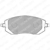 Delphi LP1718 Колодки гальмівні Delphi LP1718 Колодки гальмівні