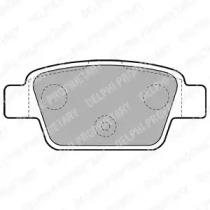 Delphi LP1719 Колодки гальмівні Delphi LP1719 Колодки гальмівні